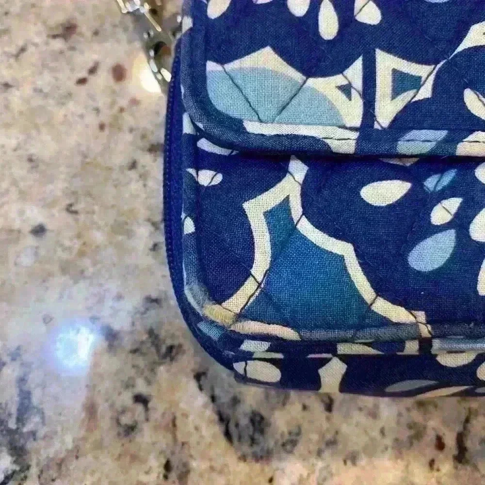 Vera Bradley Crossbody Wallet & Makeup Case Duo
